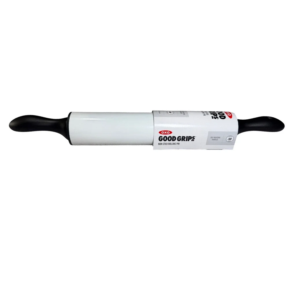 OXO Good Grips Non-Stick Rolling Pin 12 Inch Barrel Self-Righting Handles 73981